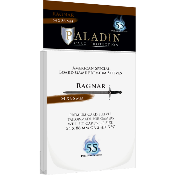 Image Paladin Sleeve - Ragnar - 54x86 mm (2 1/8x 3 3/8 po)